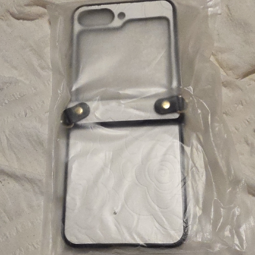 White Floral Phone Case